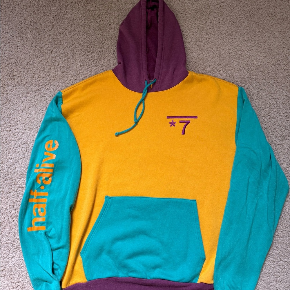 Half Alive Band Color Block Hoodie